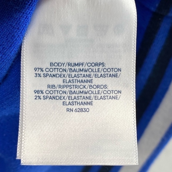 Lands end men’s pullover royal blue sweater quarter zip size large - Picture 5 of 8